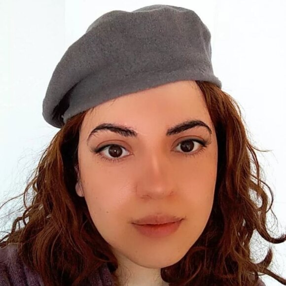 🍉2/40🍉Vintage 🇬🇧 100% Wool Made in Cumberland England The World's Best Beret - Picture 3 of 16